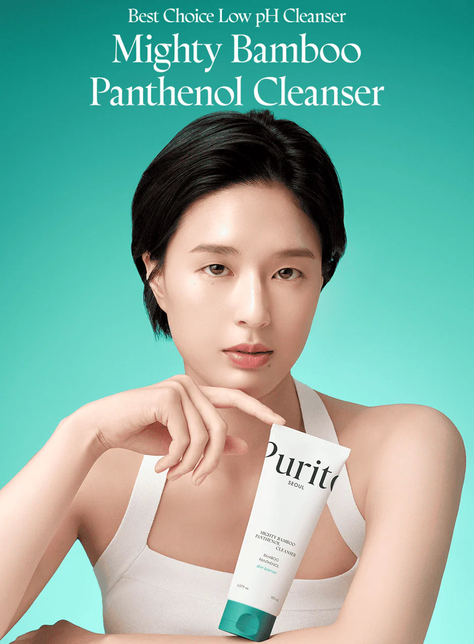 Purito - Mighty Bamboo Panthenol Cleanser 150ml-Makeup Stash Pakistan