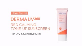 Aestura - Derma UV365 Red Calming Tone-Up Sunscreen 10ml - Makeup Stash Pakistan