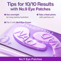 Numbuzin – No.9 NAD+ Collagen +50 Peptides Eye Patches 8g - Makeup Stash Pakistan
