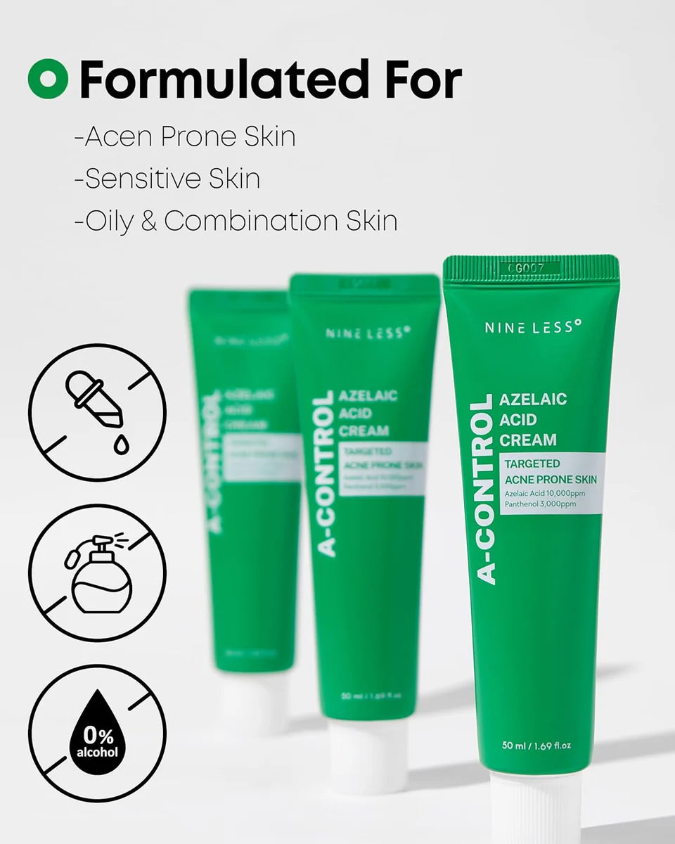 Nineless,Azelaic Acid,Skincare,Best Skincare,Makeup Stash Pakistan