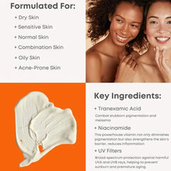 Nineless MELA-PRO Tranexamic Acid Sun Screen 100ml – Brightening & UV Protection