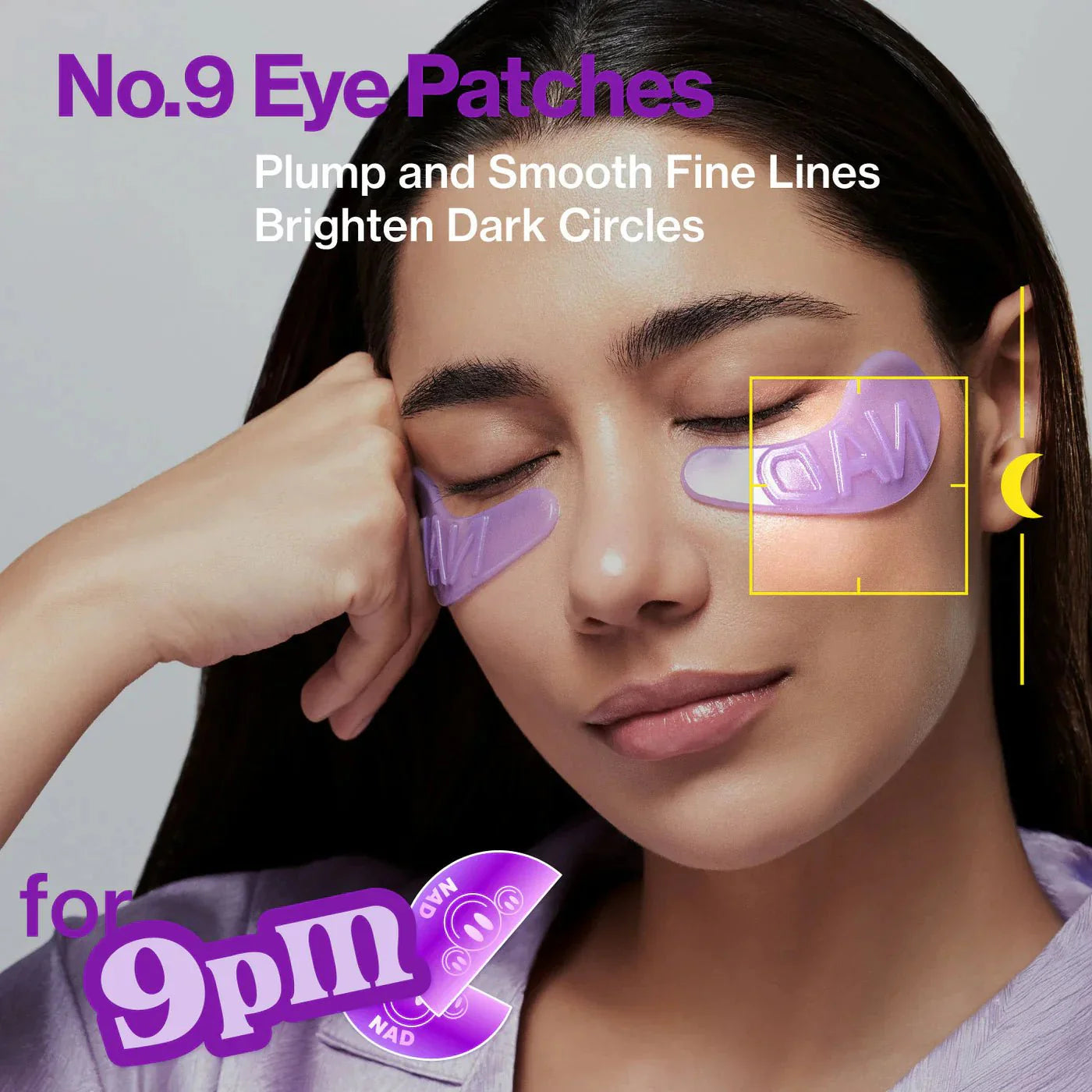 Numbuzin – No.9 NAD+ Collagen +50 Peptides Eye Patches 8g - Makeup Stash Pakistan
