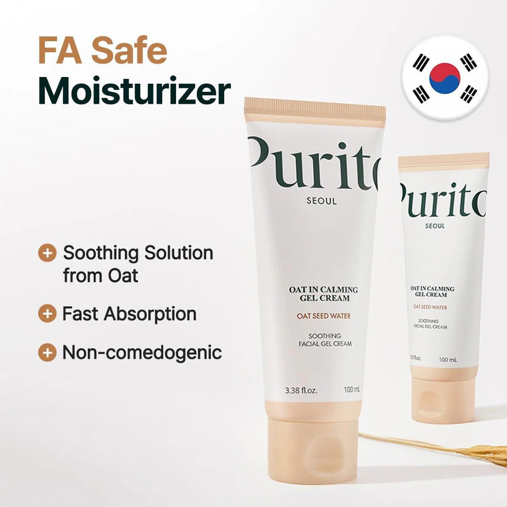 Purito - Oat In Calming Gel Cream 100ml - Makeup Stash Pakistan
