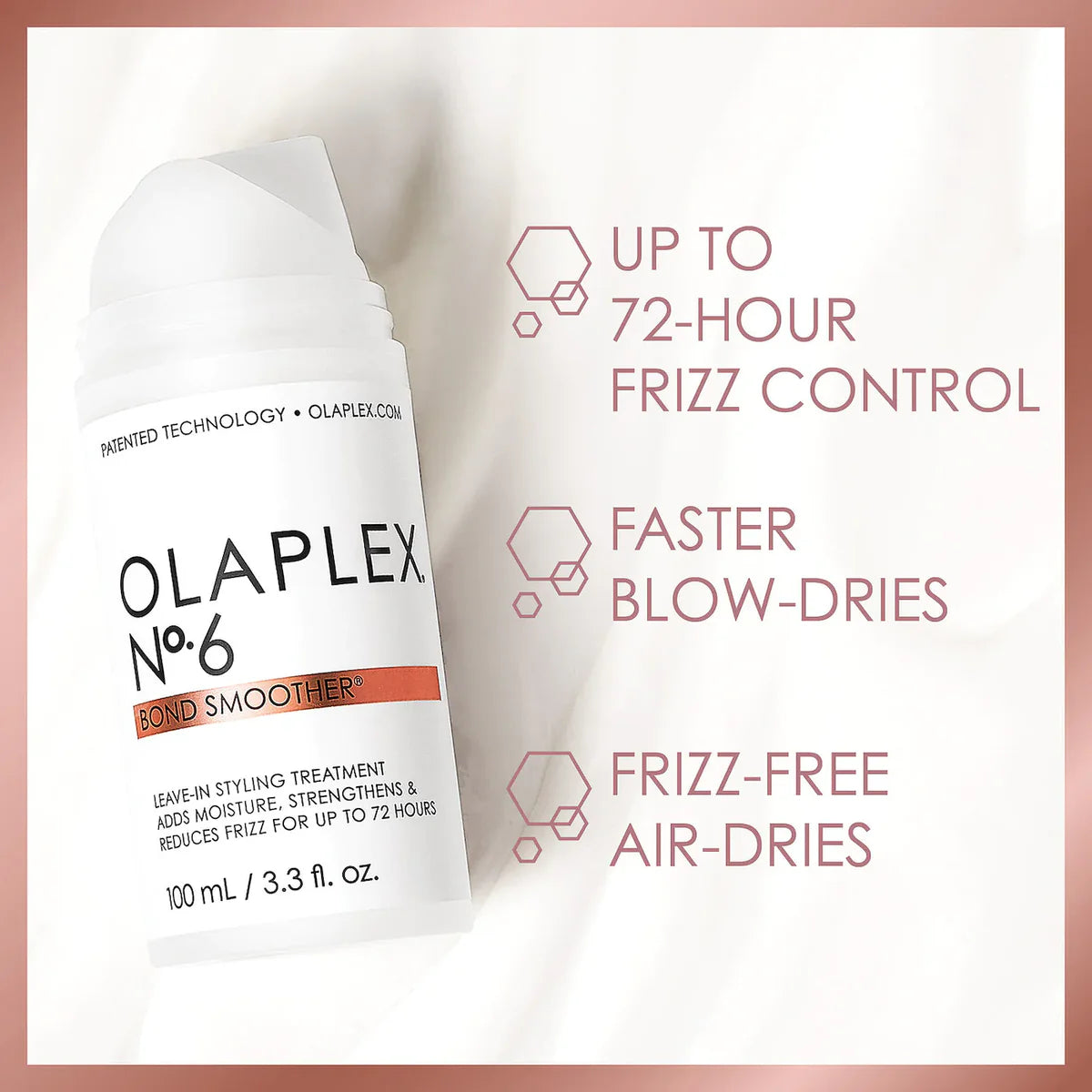 Olaplex Bond Smoother, Olaplex Pakistan, Hair Repair Cream, Frizz Control Cream, Leave In Conditioner, Damaged Hair Treatment, Olaplex 100ml, Smooth Hair Cream, Hair Strengthening Product- Makeup Stash Pakistan