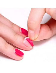 colorful nail , temporary nail , easy remove nail polish , nail paint set , peel off , Makeupstashpk