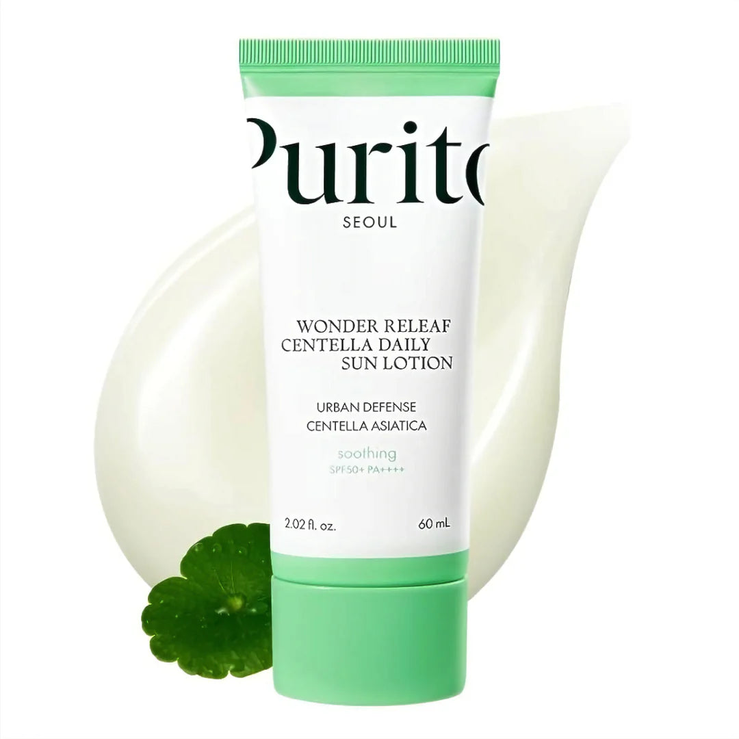 Purito - Wonder Releaf Centella Daily Sun Lotion 60ml-Makeup Stash Pakistan