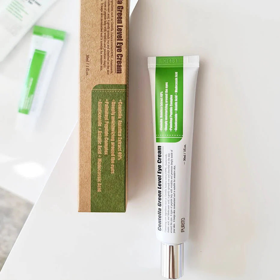 Purito - Centella Green Level Eye Cream 30ml - Makeup Stash Pakistan