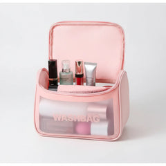 Cosmetic Bag, Clear Makeup Bag , Waterproof Toiletry Bag, Transparent Cosmetic Organizer, Travel Makeup Pouch, Travel Organizer, Zipper Cosmetic Bag, Carry on Tiletry Bag , Makeupstashpk