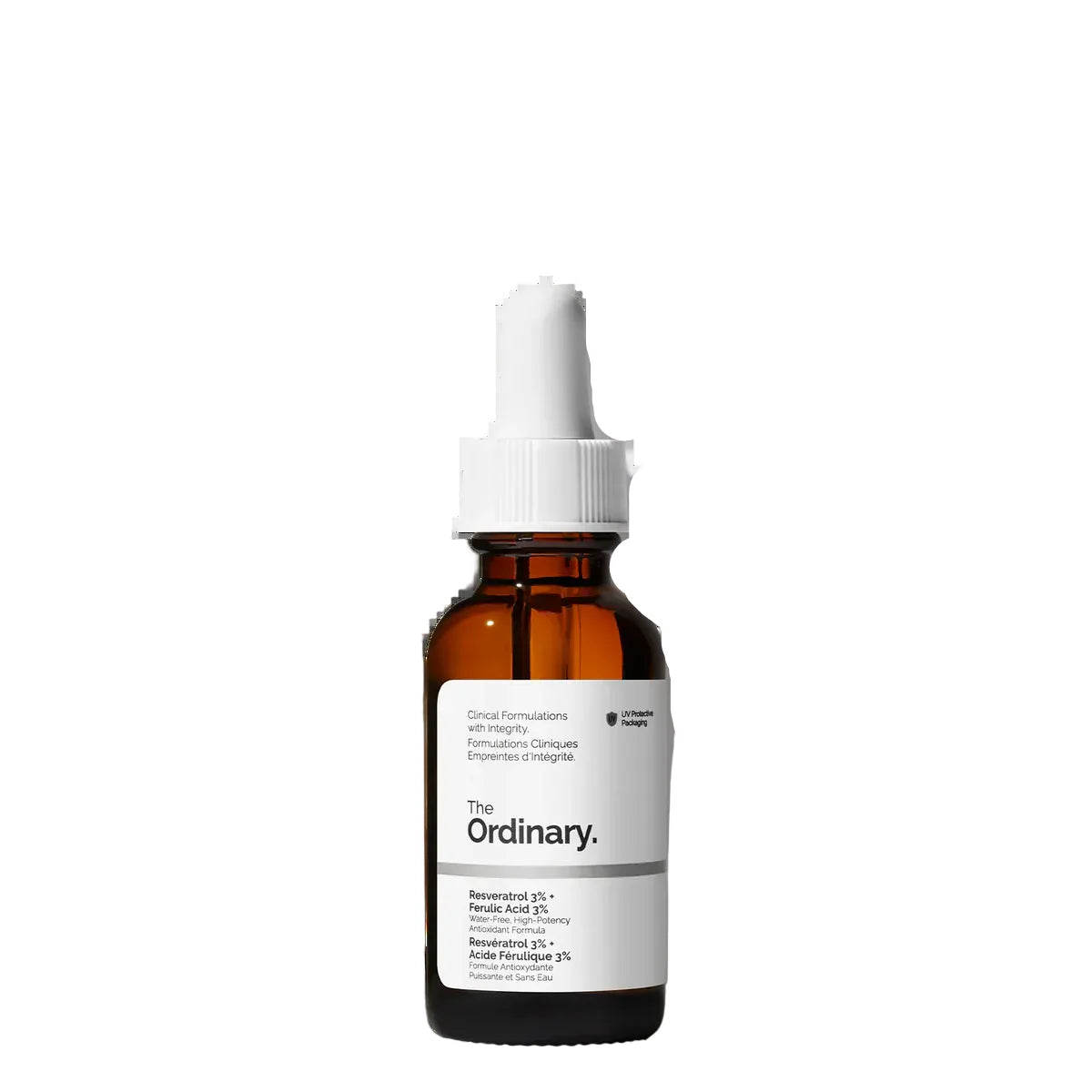 The Ordinary, Resveratrol 3%, Ferulic Acid 3%, Antioxidant Serum, Anti Aging Serum, The Ordinary 30ml, Brightening Serum, Skincare Treatment, High Strength Serum, Environmental Protection Skincare , Makeupstashpk