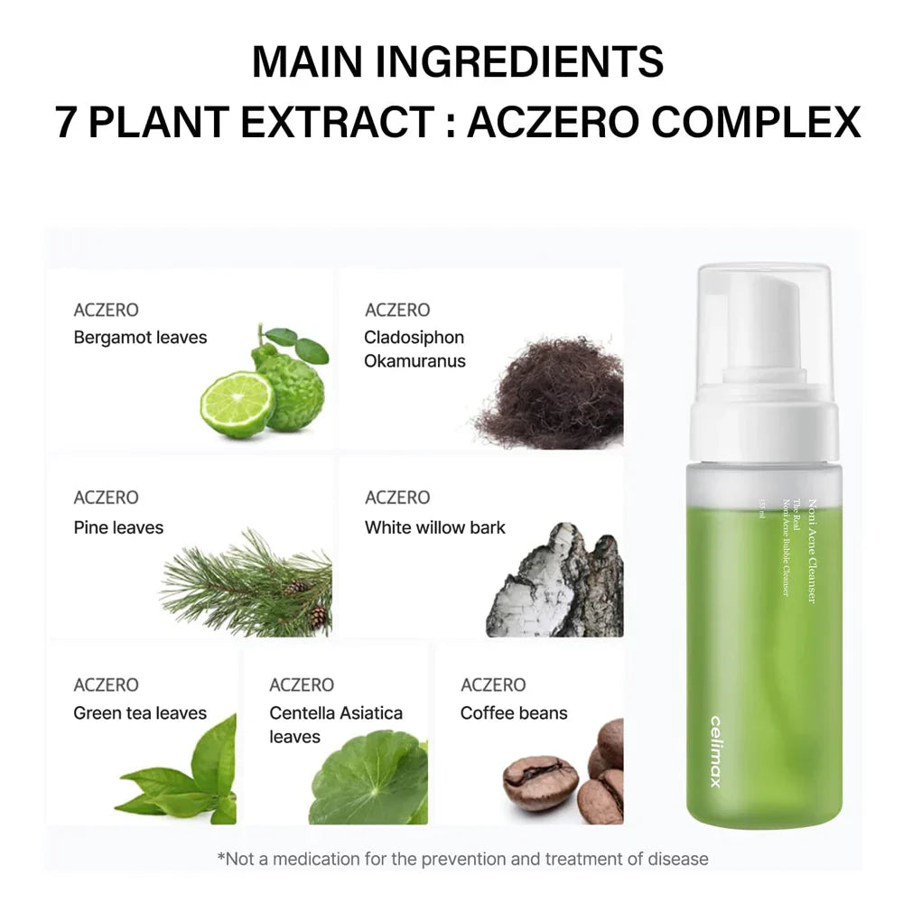 Gentle Foaming Cleanser, korean Skincare Cleanser, Oily Skin Face Wash, Pore Cleansing Face Wash, Soothing Acne Cleanser,- Makeup Stash Pakistan