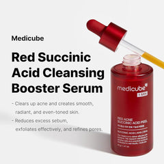 Medicube Red Acne Succinic Acid Peel 40g-MakeupStash Pakistan