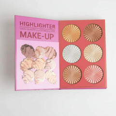book palette, beginner makeup , complete beauty palette , glam looks, Travel-friendly, highly pigmented, Makeup Kit , Makeupstashpk