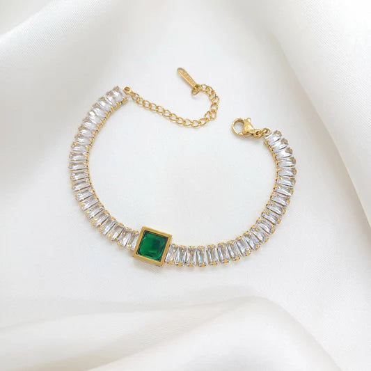 Zircon,Bracelet,High-Quality,Elegant,Makeup Stash Pakistan