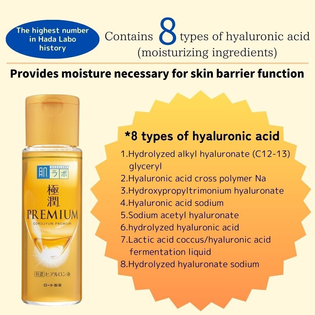 Hada Labo Goku Jyun Premium Hyaluronic Lotion 170 ML - Makeup Stash Pakistan