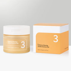 Numbuzin – No.3 Radiance Glowing Jumbo Essence Pad 150ml/70 - pads Makeup Stash Pakistan