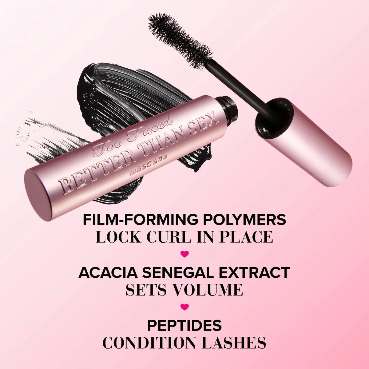 Too Faced,Mascara,Black Mascara,Volumizing Mascara,Long-lasting,Clump-free mascara,Makeupstashpk