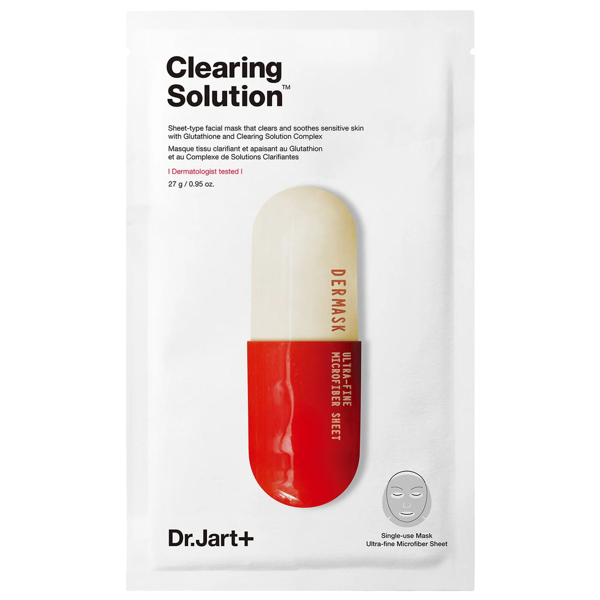 Dr. Jart  Clearing Solution Mask Sheet 27g