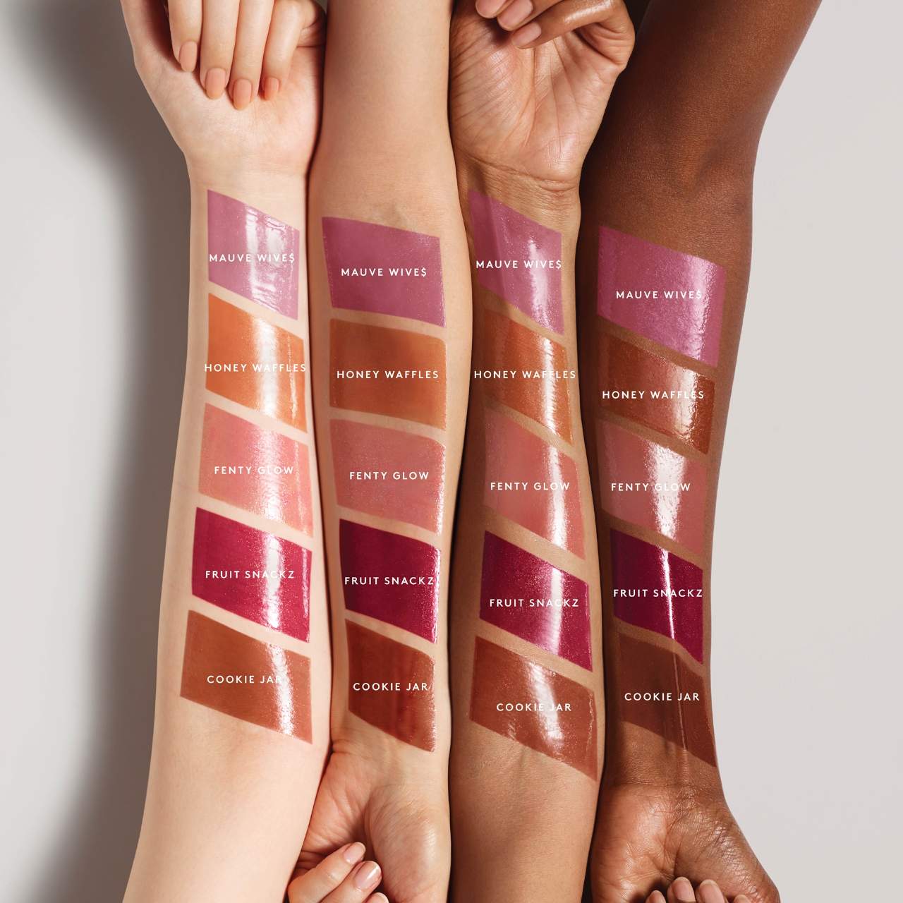 Fenty Beauty, Gloss Bomb Cream, Fenty Glow 02, Fenty Glow, Lip Cream, Lip Gloss, Cream Lip Gloss, Non Shimmer Lip Gloss, Hydrating Lip Gloss, Rosy Nude Lip Gloss, Nude Lip Gloss, High Shine Lip Gloss, Non Sticky Lip Gloss, Fenty Makeup, Luxury Makeup, Lip Makeup - Makeupstashpk