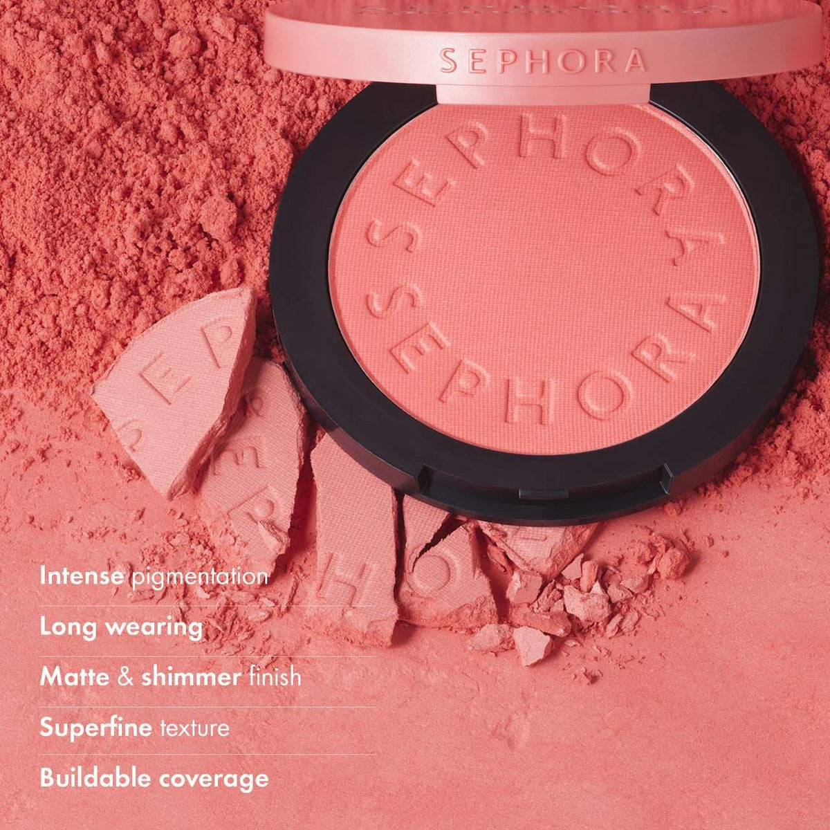 Blush on ,Shimmer Finish , Natural , Makeup Stash Pakistan
