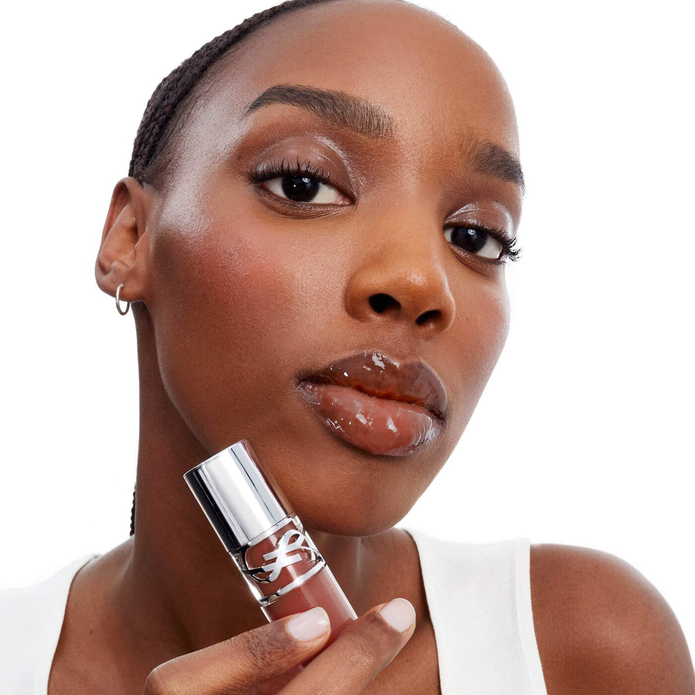 YSL loveshine gloss 04, honey pure love lip gloss, ysl lip oil gloss, plumping lip gloss ysl, hydrating lip oil luxury, high shine lip gloss, non sticky lip gloss,Makeupstashpk