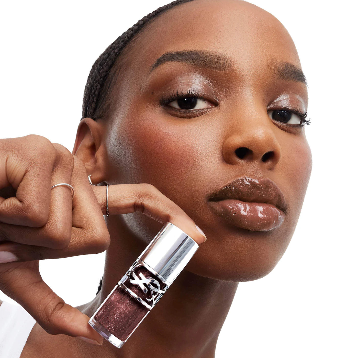 YSL loveshine gloss 06, espresso stardust lip gloss, ysl lip oil gloss, plumping lip gloss luxury, hydrating lip oil ysl, high shine lip gloss, non sticky lip gloss,Makeupstashpk