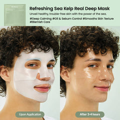 Biodance Refreshing Sea Kelp Real Deep Mask – 34 g | Hydrating Sheet Mask