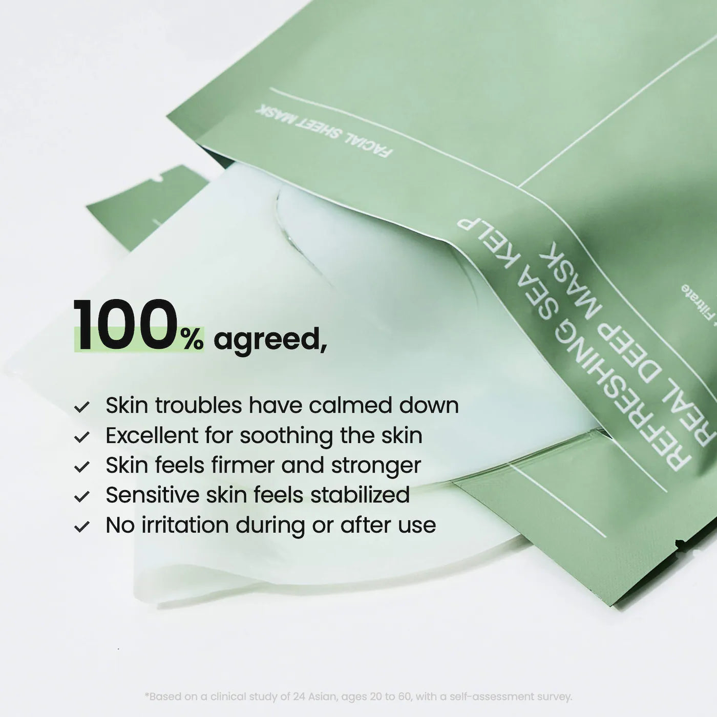 Biodance Refreshing Sea Kelp Real Deep Mask – 34 g | Hydrating Sheet Mask