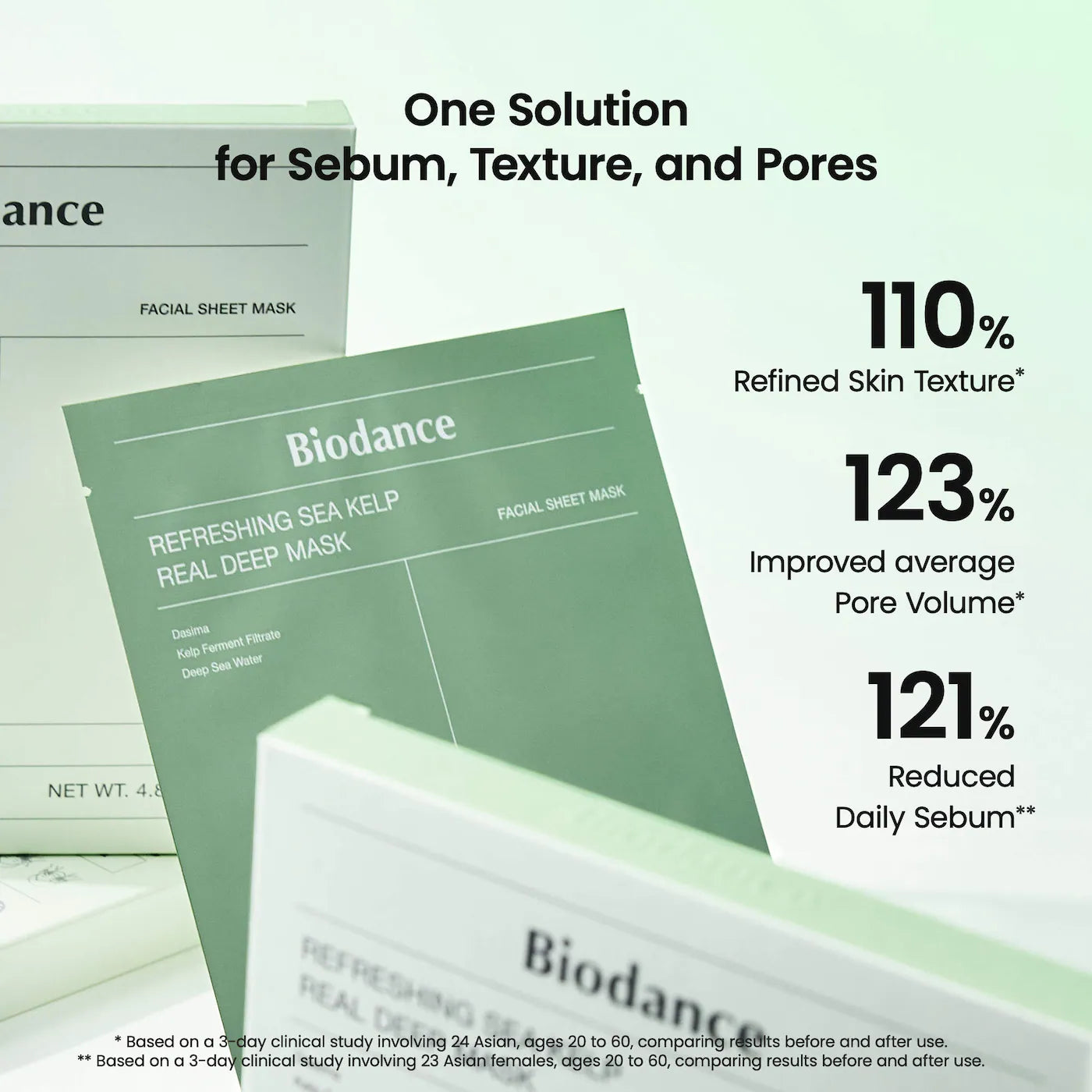 Biodance Refreshing Sea Kelp Real Deep Mask – 34 g | Hydrating Sheet Mask