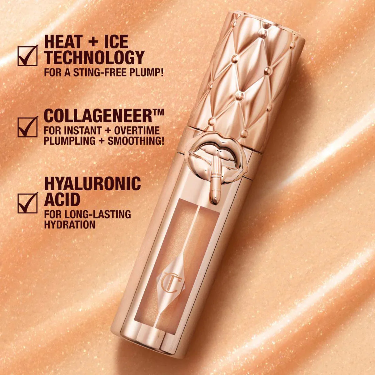 Charlotte Tilbury,Lip Gloss,Hydrating,Lightweight,Makeup Stash Pakistan