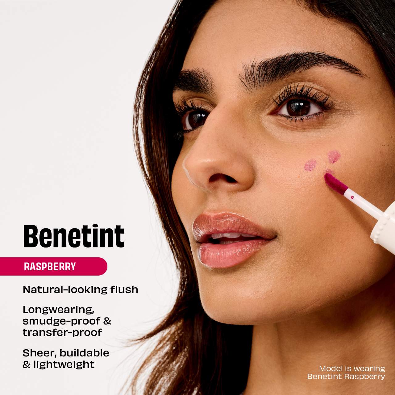 Benefit,Lip & Cheek Stain,Liquid Blush,Lip Tint,Long-lasting,Lightweight,Makeupstashpk