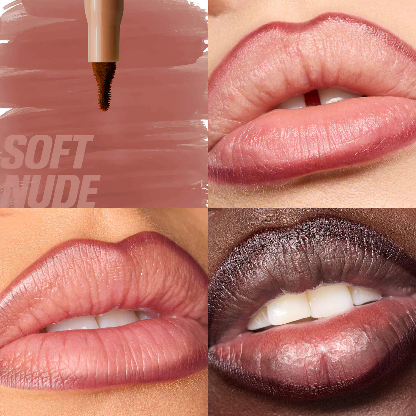 huda beauty lip contour stain, soft nude lip stain, nude lip contour, transfer proof lip stain, matte nude lip stain, long lasting lip color, huda beauty makeup, nude lip liner stain, waterproof lip stain, soft glam lip makeup, natural nude lips,Makeupstashpk