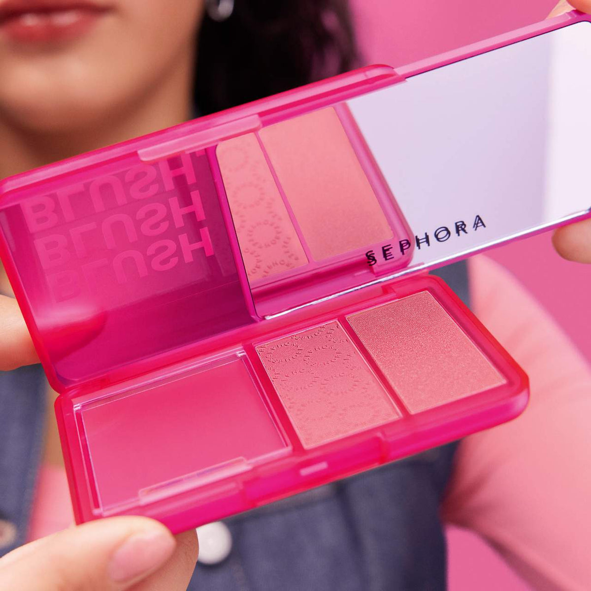 SEPHORA Blush Blush Blush Cream & Powder Palette – 01 Candy Lover