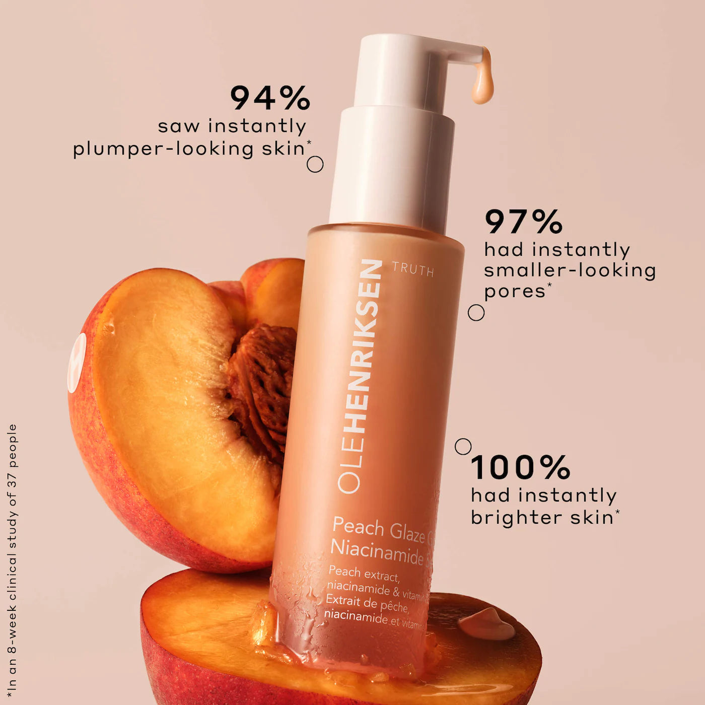 Ole Henriksen Peach Glaze Glow Niacinamide Serum – 15 ml - Makeup Stash Pakistan