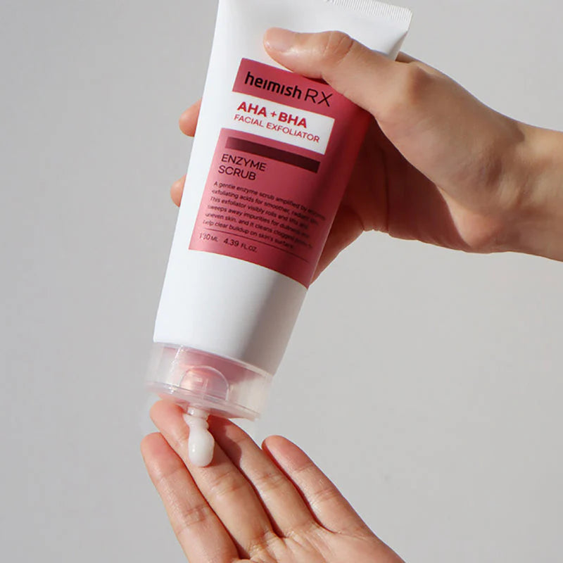 Heimish -  RX AHA BHA Enzyme Scrub 130ml-Makeup Stash Pakistan
