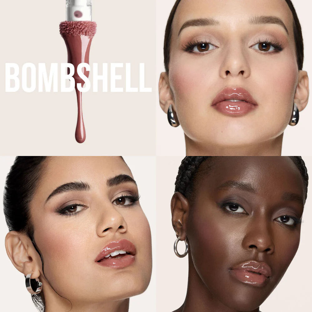 Shine Lip , Lip Gloss , non-sticky , plumped , Makeup Stash Pkistan