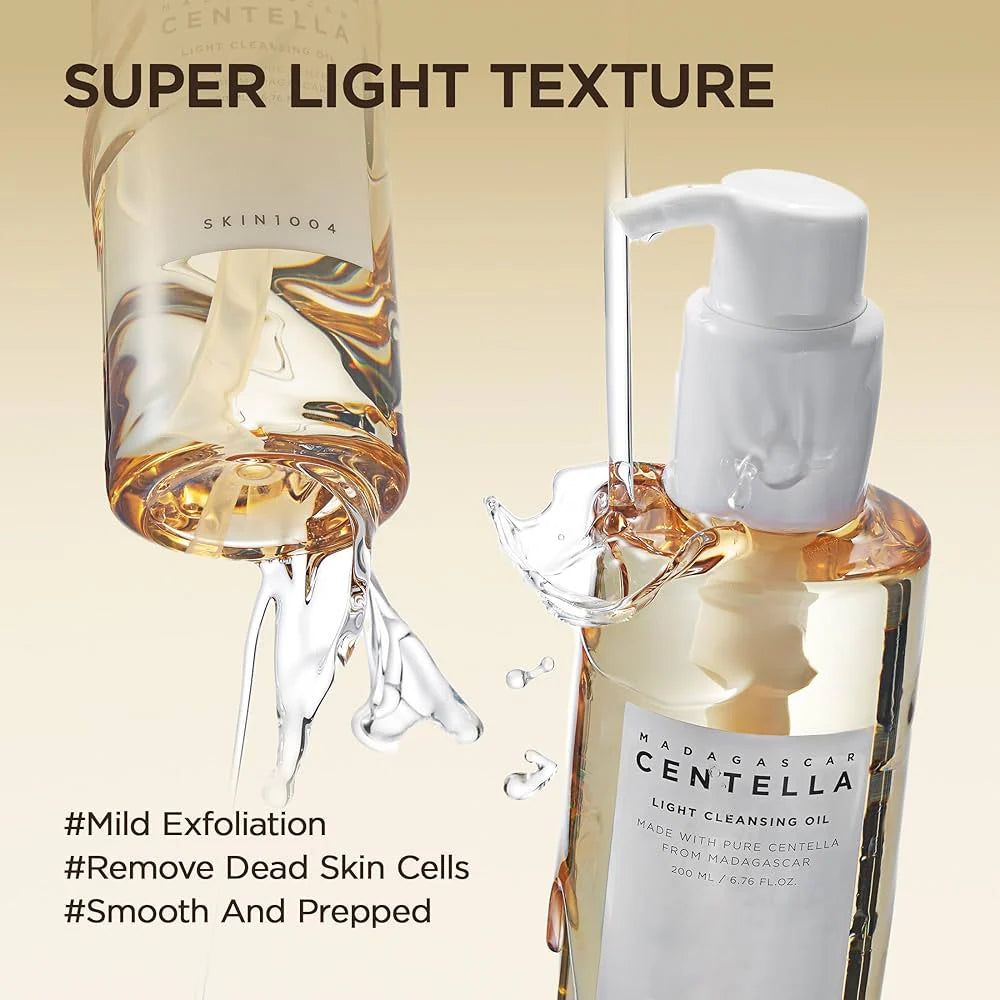 Skin1004 Madagascar Centella Light Cleansing Oil 200ml - Makeup Stash Pakistan