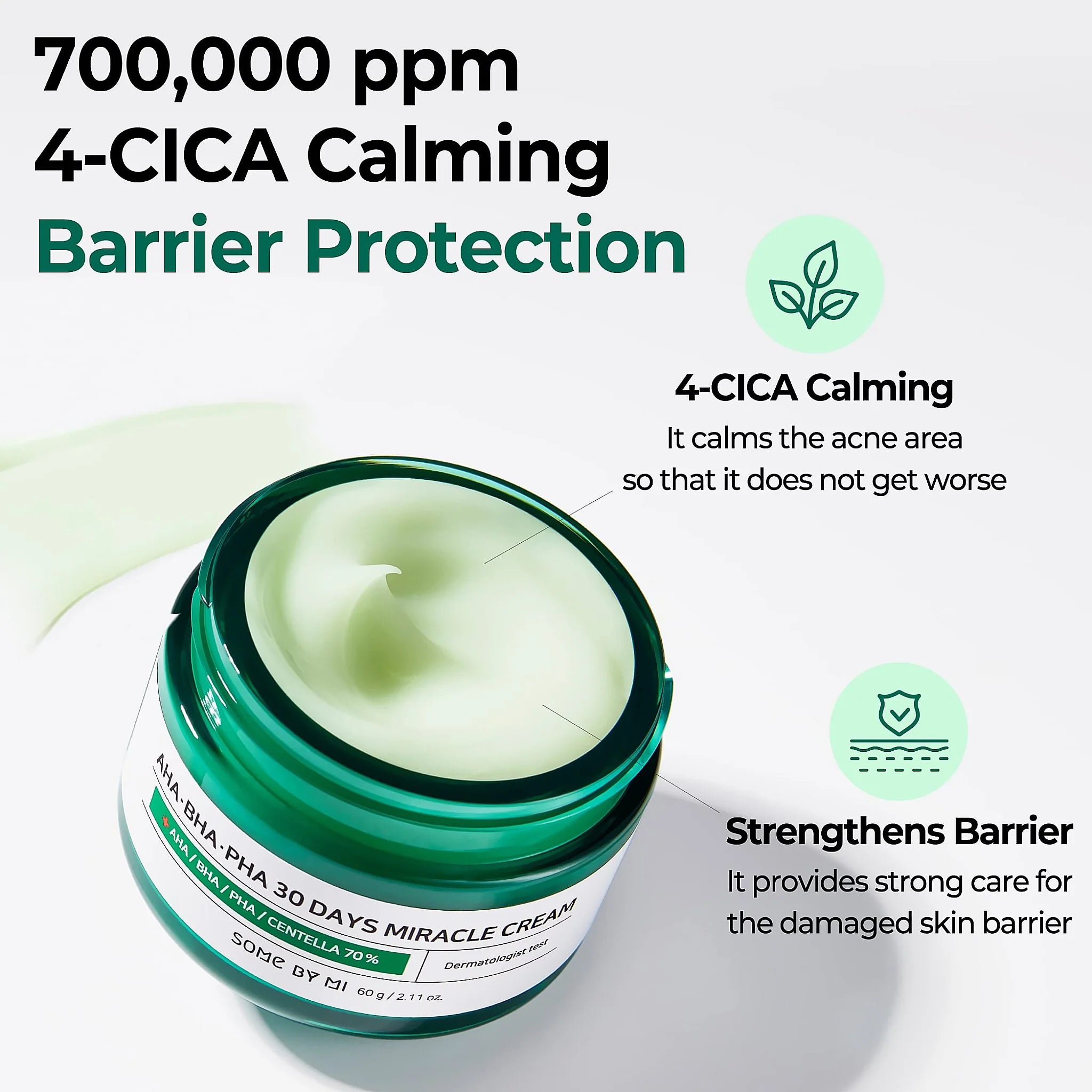 Some By Mi - AHA, BHA, PHA 30 Days Miracle Cream 60g-Makeup Stash Pakistan