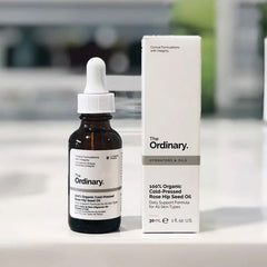 the ordinary 100%organic cold- pressed rose hip seed oil 30ml - Makeup Stash Pakistan