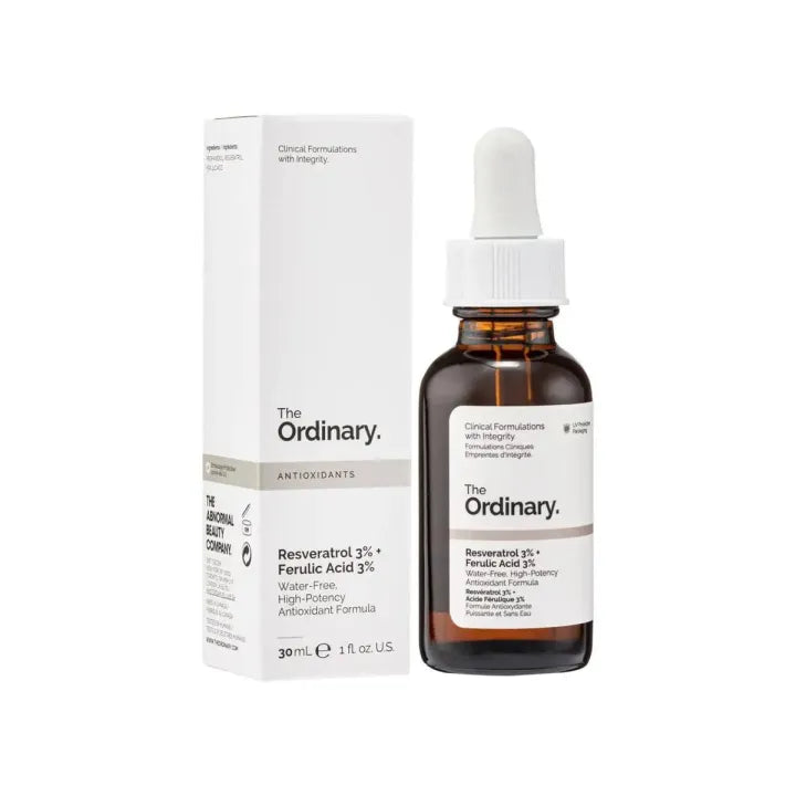 the ordinary resveratol 3%+ferulic acid 3% 30ml - Makeup Stash Pakistan