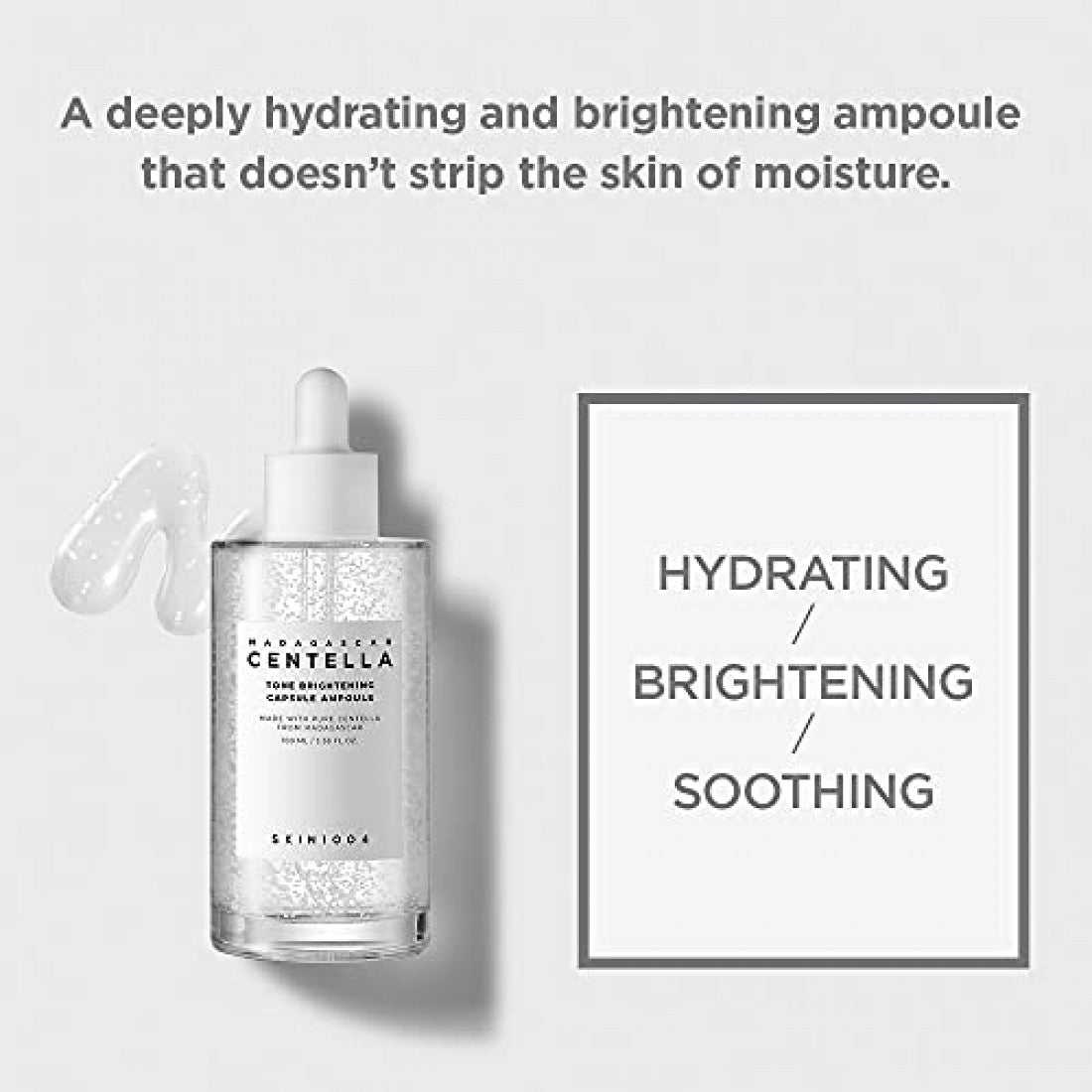 Centella Brightening Serum, Korean Brightening Serum, Tone Up Ampoule, Sensitive Skin Serum, Centella Asiatica Serum, Glow Serum Korea, Even Skin Tone Serum, K Beauty Ampoule, Hydrating Brightening Serum - Makeup Stash Pakistan
