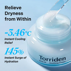Torriden DIVE IN Soothing Cream, Torriden Moisturizer, Korean Moisturizer, Hydrating Gel Cream, Hyaluronic Acid Cream, Soothing Face Cream, Barrier Repair Cream, Korean skincare - Makeupstashpk