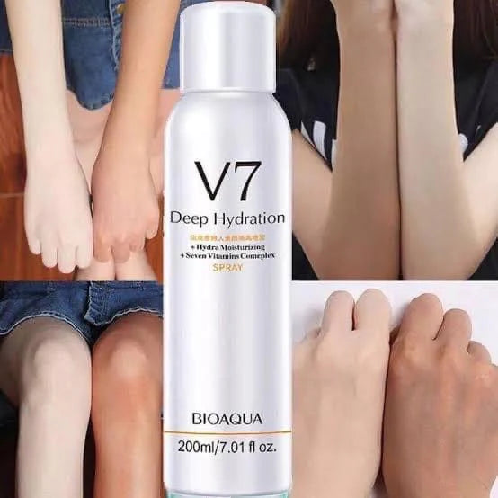 BioAqua V7 Deep Hydration Seven Vitamins Complex V7 Instant Whitening Spray | Makeupstash Pakistan
