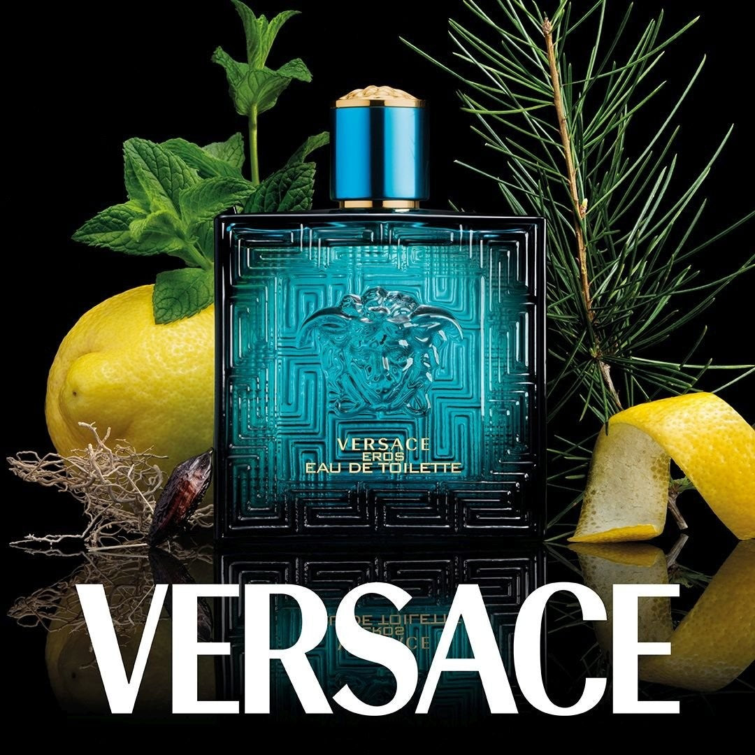 Versace Eros Eau de Toilette for Men 100ml – Bold, Fresh & Long-Lasting Scent