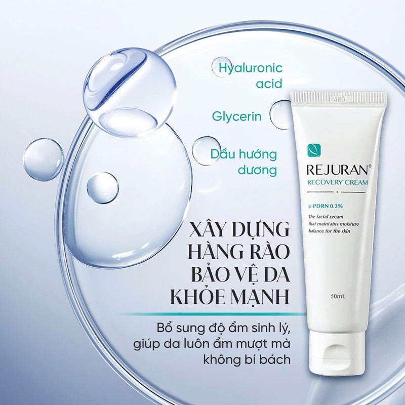 Skin Barrier Repair Cream, Korean Moisturizer, Sensitive Skin Cream, Post Treatment Skincare, Hydrating Face Cream, Rejuran Skincare, Anti Aging Cream, - Makeup Stash Pakistan