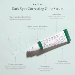 Axis Y- Dark Spot Correction Glow Serum 5 ML | Makeupstash Pakistan