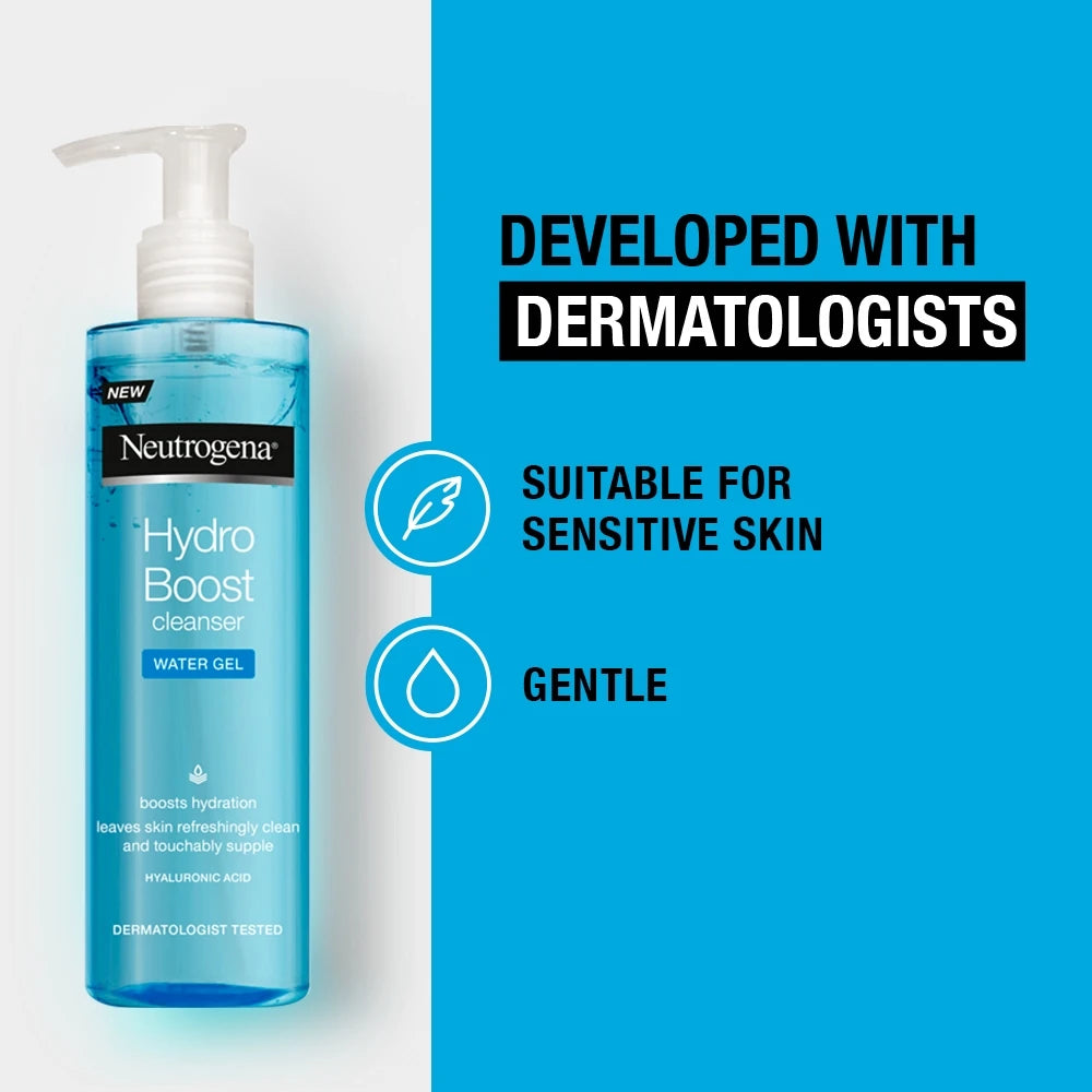 Hydroboost Water Gel Cleanser, Hydrating Face Wash, Gentle Cleanser, Daily Face Wash, Hyaluronic Acid Cleanser,Soft Skin, Moisturizing Cleanser, Sensitive Skin, Refreshing Face Wash, Clean & Hydrate -Makeup Stash Pakistan