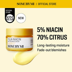 Yuja Niacin Cream, Korean Brightening Cream, Dark Spot Cream, Korean Skincare Pakistan, Blemish Care Cream, Niacinamide Moisturizer, Some By Mi Pakistan, Glow Face Cream, Brightening Moisturizer, Korean Beauty Products, Uneven Skin Tone Cream, Hydrating Glow Cream, Daily Face Cream - Makeupstashpk