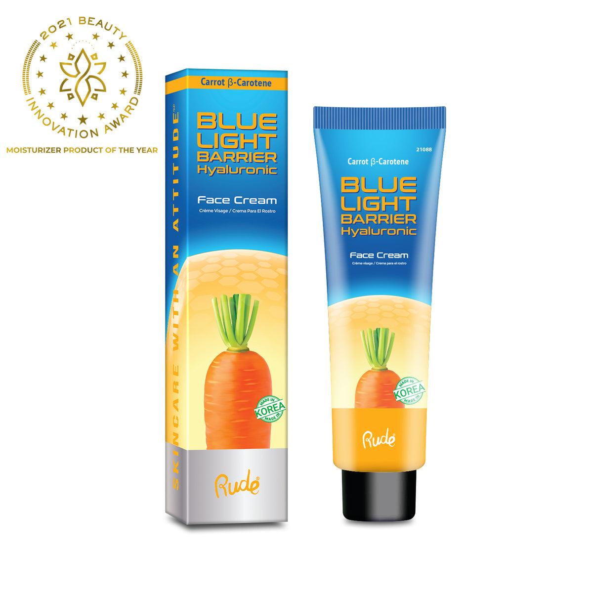 Rude Blue Light Barrier Hyaluronic Face Cream| Makeupstash Pakistan