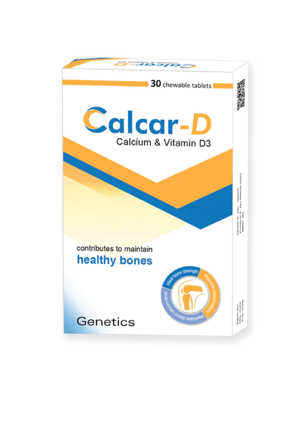 Calcar-D - Calcium &  Vitamin D3 Supplement