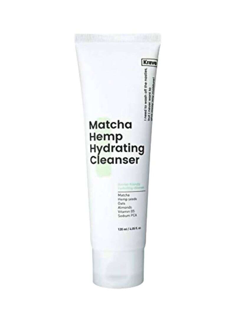 Krave Beauty Matcha Hemp Hydrating Cleanser New